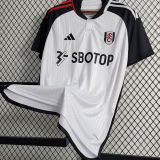 2023/24 Fulham Home White Fans Soccer Jersey