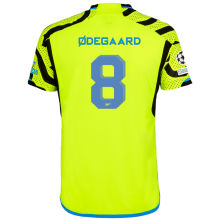 ØDEGAARD #8 ARS 1:1 Quality Away Fans Jersey 2023/24 (UCL Font)