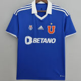 2011 Universidad de Chile Home Blue Retro Soccer Jersey