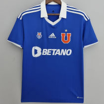 2011 Universidad de Chile Home Blue Retro Soccer Jersey