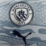 2024 Man City Chinese Dragon Year Player Version Long Sleeve Jersey