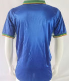 1998 Portugal Away Blue Retro Soccer Jersey