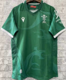 2022/23 Wales Green Rugby Shirt 威尔士