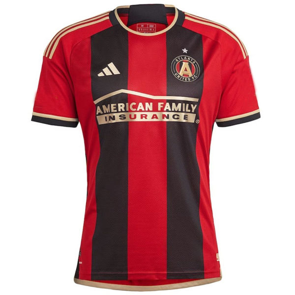 2023/24 Atlanta United Home Red Black Fans Soccer Jersey