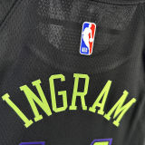 2023/24 Pelicans INGRAM #14 Black City Edition NBA Jerseys