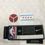Bulls ROSE #1 White City Edition NBA Jerseys