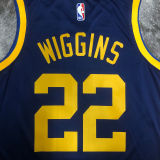 Warriors WIGGINS #22 Royal Blue NBA Jerseys