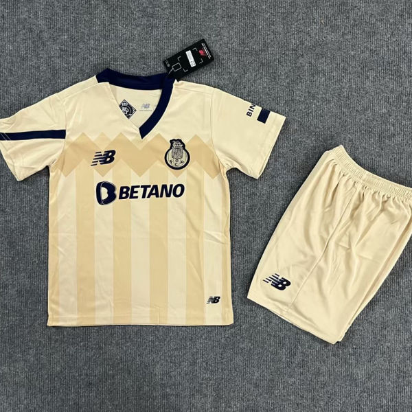 2023/24 Porto Away Kids Soccer Jersey