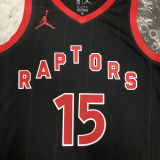 2023 Toronto Raptors CARTER #15 Black NBA Jerseys