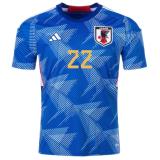 YOSHIDA #22 Japan 1:1 Home Blue Fans Jersey 2022/23