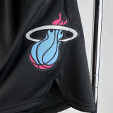 2023/24 Miami Heat Black NBA Pants
