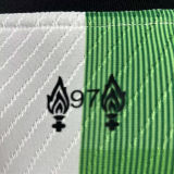 2023/24 LFC Away White Green Player Version Long Sleeve Jersey