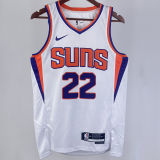 2023/24 Suns AYTON #22 White NBA Jerseys