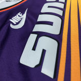 Suns BOOKER #1 Purple Retro NBA Jerseys
