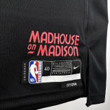 2023/24 Bulls JORDAN #23 Black City Edition NBA Jerseys 热压