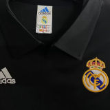 2002-2003 RM Away Black Edición Centenaria Retro Jersey