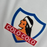 1992 Colo-Colo Home White Retro Soccer Jersey