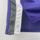 2023/24 Kings FOX #5 purple NBA Jerseys 热压