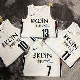Nets SIMMONS #10 White City Edition NBA Jerseys