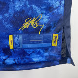 2023/24 Warriors CURRY #30 Blue Honor Edition NBA Jerseys