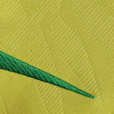 2023/24 Brazil Home 1:1 Quality Yellow Fans Soccer Jersey