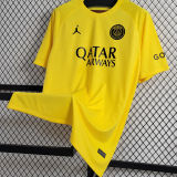 2023 PSG Yellow Fans Training Jersey