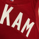 Toronto Raptors SIAKAM #43 Red Away NBA Jerseys