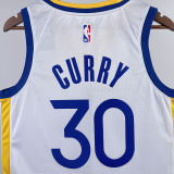 2023/24 Warriors CURRY #30 White NBA Jerseys