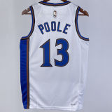 2023/24 Wizards POOLE #13 White Home NBA Jerseys