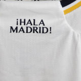2023/24 RM Home White Kids Soccer Jersey