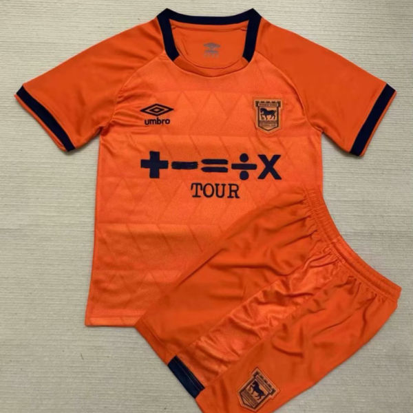2023/24 Ipswich Town Away Kids Soccer Jersey