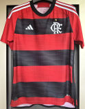 2023/24 Flamengo Home Player Version Jersey (All Sponsor 球员版全广告)