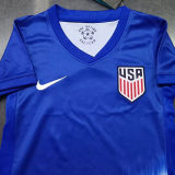 2024/25 U.S Away Blue Kids Soccer Jersey