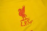 1985-1986 LFC Third Away Yellow Retro Soccer Jersey
