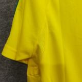 2002 Brazil Home Yellow Retro Soccer Jersey