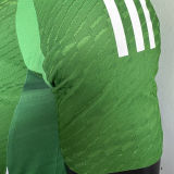 2024 Saudi Arabia Home Green Player Version Soccer Jersey