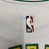Rockets GREEN #4 White Retro NBA Jerseys