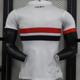 2024/25 Sao Paulo Home Player Version Soccer Jersey