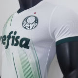 2023/24 Palmeiras Away White Player Version Jersey (All Sponsor 球员版全广告)