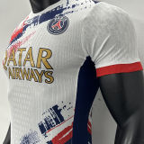 2024/25 PSG Away White Player Version Soccer Jersey