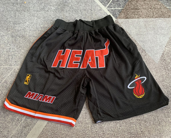 Miami Heat Black Four Bags NBA Pants