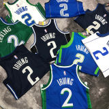 2023 Mavericks IRVING #2 Black NBA Jerseys