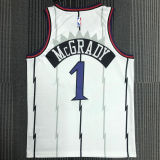 Toronto Raptors McGRADY # 1 Retro White NBA Jerseys