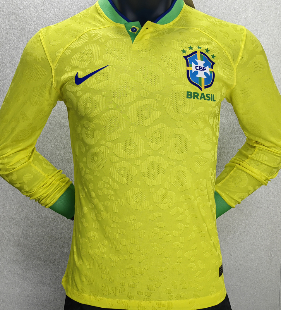 2022/23 Brasil Local Yellow Versión Jugador
