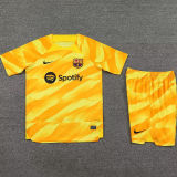 2023/24 BA Yellow Goalkeeper Fans Jersey (A Set, Pants Have Number) 裤有号码