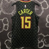 Hawks CARTER #15 Black NBA Jersey