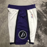 2023/24 Lakers White City Edition NBA Pants