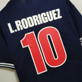 1998 Universidad de Chile Home Blue Retro Soccer Jersey无广告