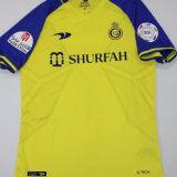 RSL Al Nassr Rubber Patch 2023 利雅得胜利袖章 (You can buy it alone OR tell us which jersey to print it on. )