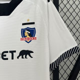 2024/25 Colo-Colo Home White Fans Soccer Jersey